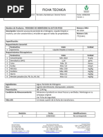 Ficha Técnica - Agua Oxigenada 60%