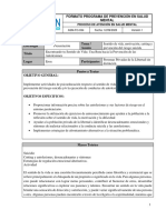 Sentido de Vida y Prevencion Del Riesgo Suicida