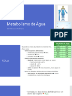 AULA 1 Metabolismo Da Agua