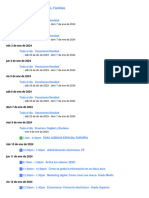 Calendario Actividades Enero 2024 Familias