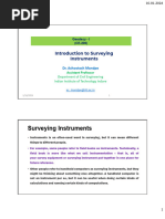 Introduction To Surveying Instruments