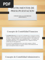 Instrumentos de Presupuestacion