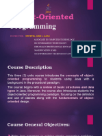 Lesson 1. Object-Oriented Programming Concepts