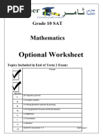 Optional Worksheet EOT2 QP GR 10SAT 2023-2024