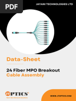 24 Fiber MPO LC Breakout Cable Data Sheet by JTOPTICS