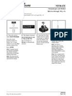 DR 4000 Nitrate HR Method 10020