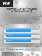 HERRAMIENTAS DE CONTROL EN EL PROCESO AUTOMOTRIZ 9s Kanban