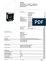 Fiche Produit: Masterpact - Compact - Platine de Commande Pour Automatisme Acp 380/415vac