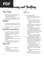 Positioning and Drafting Reviewer