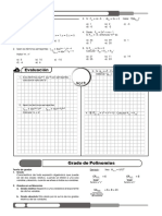 X6 - Grado de Polinomios