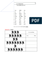 Les Nombres de 0 À 9: Exercice N°1