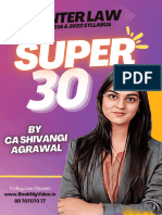 CMA Inter Law Super 30