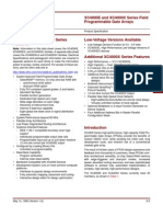 XC4000E and XC4000X Series Field Programmable Gate Arrays: Table 1