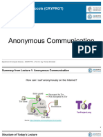 05 - Anonymous Communication