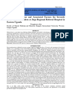 Treatment Outcome and Associated Factors For Severely Malnourished Children at Jinja Regional Referral Hospital in Eastern Uganda