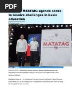 MATATAG Agenda 2023