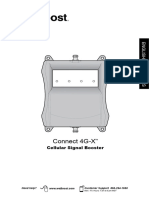 WeBoost 471104 Connect 4G X Installation Manual