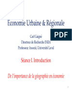 Cours Economie Urbaine Intro