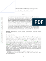 Modeling of Heat Conduction Through Rate Equations: Claudio Giorgi, Angelo Morro, Federico Zullo