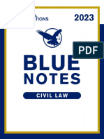 (2023 BLUE NOTES) - Civil Law