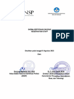 Skema Sertifikasi Okupasi Reservation Staff