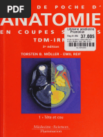 Atlas de Poche D'anatomie en Coupes Sériées Tomodensitométrie