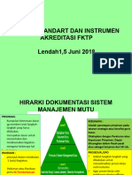 ESENSI AKREDITASI PUSKESMAS, Sosialisasi