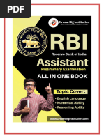 RBI ASST Pre BOOK