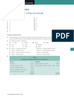 Cambridge IGCSE and O Level Accouting Workbook Answers