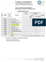 B Tech 4th Sem