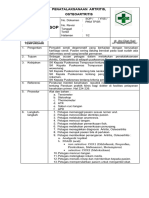 Sop Osteoarthritis