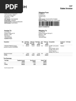 Commercial Invoice