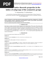 On Some Lattice Theoretic Properties-6254