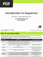 Introduction To Sequences - Lesson