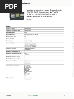 Schneider Electric PowerLogic P3 Protection Relays REL52128