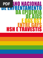 Bie Ministerio Da Saude Brasil Plano Nacional Epidemia Aids DST Gays HSH Travestis Po