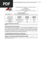 Prática 10 - Ficha de Produção - Gel Base Não Iônico - Passei Direto