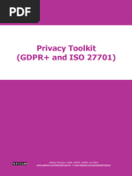 Privacy Toolkit (GDPR+ISO 27001)