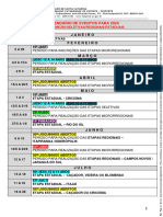 Calendário Da FESPORTE 2024.A