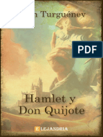 Hamlet y Don Quijote-Ivan Turguenev