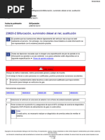 23620-2 Bifurcación, Suministro Diésel Al Riel, Sustitución