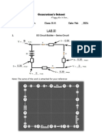 LAB Worksheet For Electricity For Physics O-Level