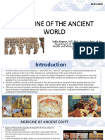 Medicine of The Ancient World