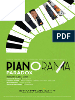 02.18.2024 Concert Playbill "Paradox" 