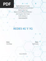 Trabajo de Red 4g y 5g