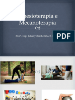 Aula 01 - Introdução À Cinesioterapia e Mecanoterapia