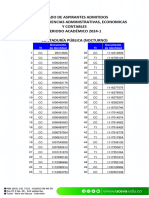 Admitidos Facaec 2024 1