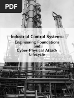 Industrial Control Systems-Engineering Foundations and Cyber-Physical Attack Lifecycle