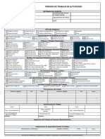 Formato - Permiso de Trabajo Alto Riesgo