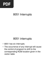 8051 Interrupts